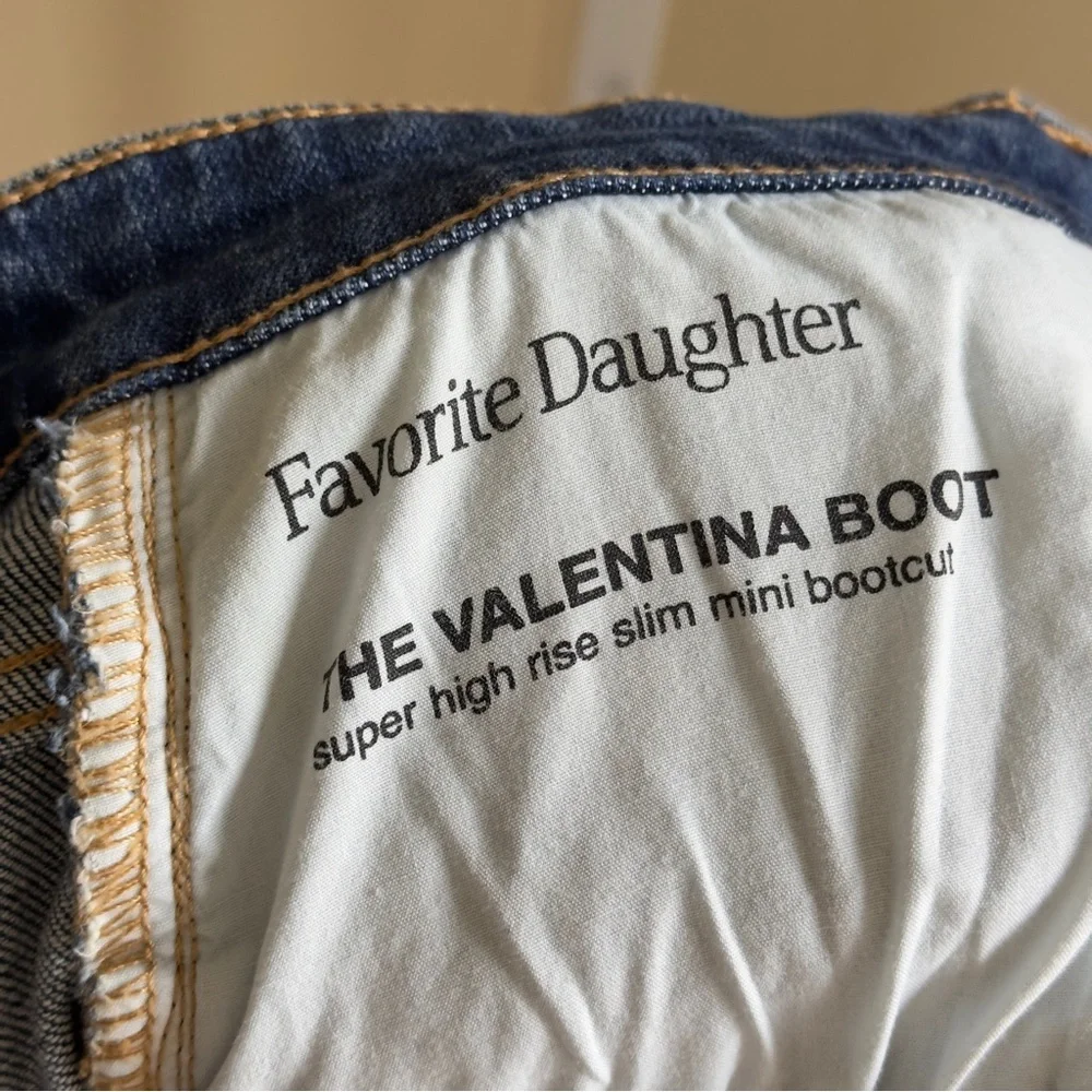 Favorite Daughter The Valentina Boot Jean Size 33 High Rise Slim‎ Mini Bootcut